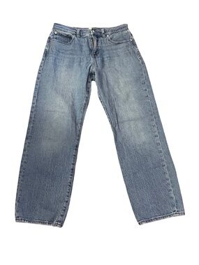 Madewell 90s Straight Jeans 28P Light Wash High Rise Vintage Denim Petite